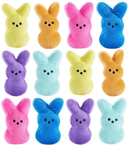 12PCS Easter Bunny Stuffed PlushEaster Basket Stuffers Toys for KidsEaster Bu... - Picture 1 of 1