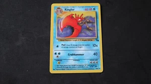 38/62 - Pokémon Karte - Kingler - Fossil Set - englisch - near mint(4) - Bild 1 von 4