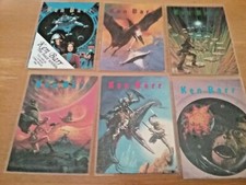 Ken Barr the Beast Within 6 chase foil stamped card set F1-F6 Comic Images 1994