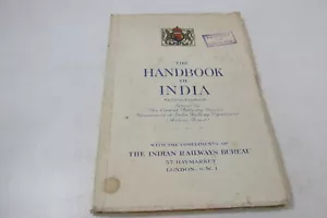 The Handbook of India by Indian Railways Bureau, c.1939, illustrated. - Picture 1 of 8