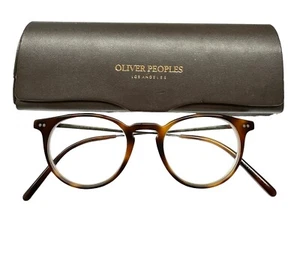 Oliver Peoples Ryerson Eyeglasses Glasses OV5362U Brown / Antique Gold w/case - Picture 1 of 10