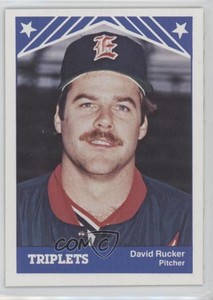 1983 TCMA Evansville Triplets Dave Rucker #9