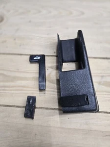 88-91 Civic CRX OEM TRUNK FUEL DOOR OPENER LEVER HANDLE PULL gas lid BLACK - Picture 1 of 5