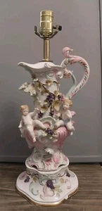Antigua porcelana niños vides Sandria siglo XIX pintada a mano Japón - Imagen 1 de 5