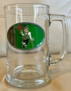 EXTREMELY RARE!!! 2008 Collector BOSTON CELTICS Official NBA GLASS MUG 14oz 5.5" - Picture 1 of 5