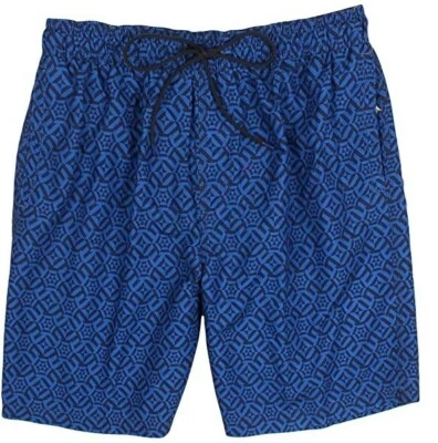 Bañador Nat Nast para hombre geométrico, azul y negro talla pequeña nuevo con etiquetas Foto 1 de 4