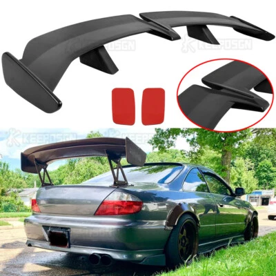 For Acura TL 2004-2008 Matte Black 54" Rear Spoiler Lip Sport Wing PRO Style — 第 1/4 张图片
