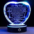 Gifts For Wife With Colorful Led Base I Love You Gifts For Her From Husband B...