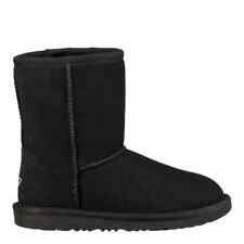 Toddler Size 7 Black UGG Classic II 1017703t Suede Sheepskin BOOTS