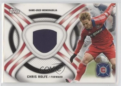 Kit reliquias Topps MLS 2013 Chris Rolfe #KIT-CR Foto 1 de 2