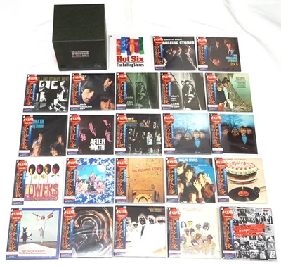 The Rolling Stones in the 60's Paper Sleeve Collection Mini LP CD Promo Box Set Foto 1 de 4