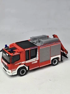 ATEGO ZIEGLER vagón de bomberos modelo terminado 1:87 H0 - Imagen 1 de 9
