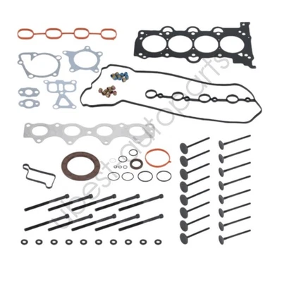 Full Gasket Set Head Bolts HS26554PT For 2012-19 Hyundai Kia Accent Rio 1.6L L4 Foto 1 de 4