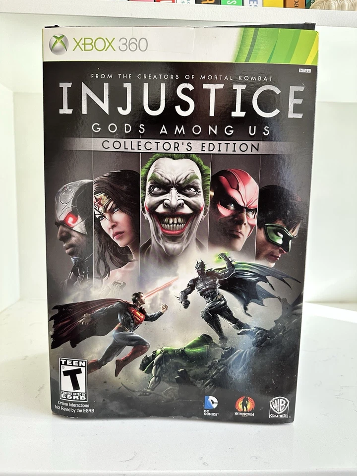 Injustice: Gods Among Us - Edição de Colecionador - Microsoft Xbox 360 - Novo em folha 6 - Imagem 1 de 4