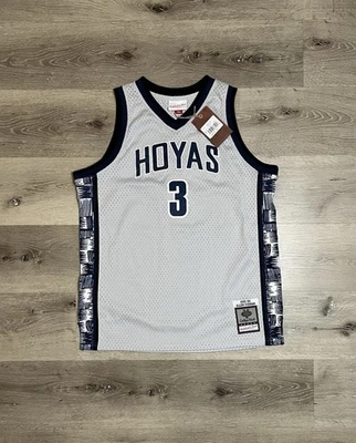 Camiseta deportiva Mitchell & Ness Georgetown Hoyas Allen Iverson Swingman talla juvenil XL NUEVA CON ETIQUETAS Foto 1 de 4