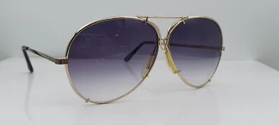 Gafas de sol vintage Foster Grant Gold Pilot de metal Corea SOLO MARCOS Foto 1 de 4