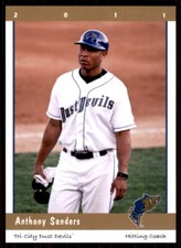 2011 Grandstand Tri-City Dust Devils Anthony Sanders Tri-City Dust Devils #NNO