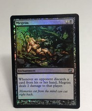 Megrim - 8th Edition - Magic The Gathering MTG - Foil / LP