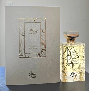 Raees Blanche By 786 3.4oz EDP Spray Pour Homme New In Box Free Shipping. - Picture 1 of 2