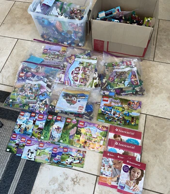 HUGE LEGO FRIENDS SET LOT * 41126 41039 41025 41055 41008 41125 41172 41054 +2 - Image 1 of 4