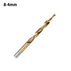 Clean Hole Walls And Fast Chip Removal Spiral Step Drill Bit 10 6Mm Size