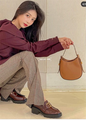 TOD’S Scarpe mocassini donna Tod's in pelle con suola spessa