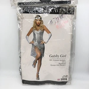 New Leg Avenue Gatsby Girl Sequin Costume - Size S/M - Picture 1 of 6