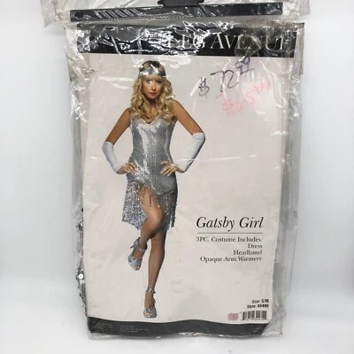 New Leg Avenue Gatsby Girl Sequin Costume - Size S/M - Image 1 of 4