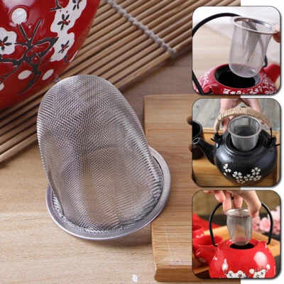 Stainless Steel Tea Infuser Strainer Mesh Filter Spice Diffuser Gadget Acces - Image 1 of 4