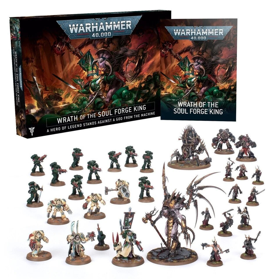Games Workshop Warhammer 40K Wrath of the Soul Forge King Miniatures (60010199051)