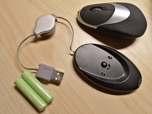 PIXICA USB Mini-Maus, drahtlos mit Akku, NEU & OVP - Bild 1 von 2