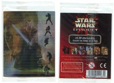 Qiu-Gon Jinn / Obi Wan - Star Wars Episode 1 Flip Images 3D Lenticular Card