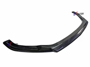 CARBON FRONT LIP SPOILER FOR VW VOLKSWAGEN GOLF7 R GOLF 7 MK7 R ONLY - Picture 1 of 1