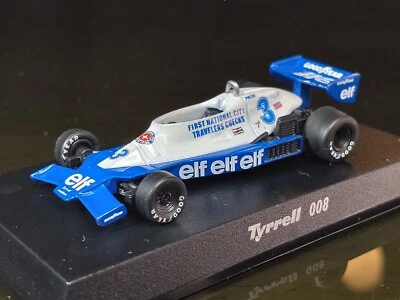 F1 1978 /Tyrrell elf Racing / Tyrrel 008 / Nº3 D.Pironi / 1/64 / Kyosho Foto 1 de 4