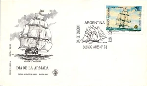Argentina 1973 FDC - Navy Day - Buenos Aires - J8553 - Picture 1 of 2