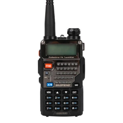 Baofeng UV-5RE+ Plus Walkie Talkie VHF UHF Ham CB Radio Transceiver Scanner US - Image 1 of 4