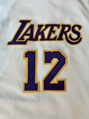Los Angeles Lakers DWIGHT HOWARD adidas Men 3XL  jersey WHITE Cover