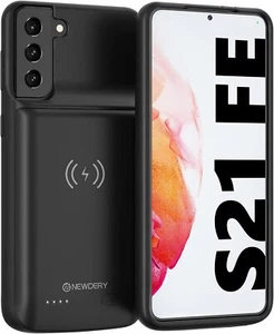 Galaxy S21 FE 5G Battery Case 8000mAh, Qi Wireless Charging - Picture 1 of 7