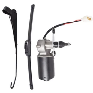 Kit de motor limpiaparabrisas eléctrico UTV 12V para Polaris RZR Kawasaki recubrimiento duro - Imagen 1 de 7