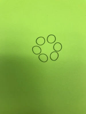 HANDPIECE-GUY STAR 430 PUSH BUTTON HEAD CAP O'Ring (NEW) Lot Of 6.