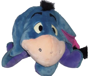 Juguete de peluche Disney Eeyore azul púrpura relleno Mattel Winnie the Pooh - Imagen 1 de 5