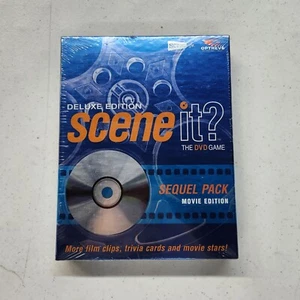 2004 DELUXE EDITION Scene It? The DVD Party Game SEQUEL PACK Movie Edition NEW - Picture 1 of 3