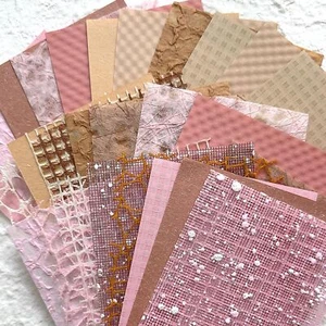32 Pack Textured Handmade Paper Sheets for DIY Crafts Scrapbook Card Making - Picture 1 of 7