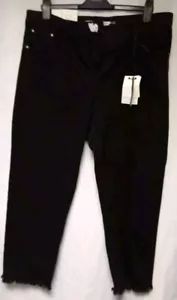 BRAVE SOUL LONDON Women’s DENIM Black JEANS SIZE 20, (Gurnos - Picture 1 of 6