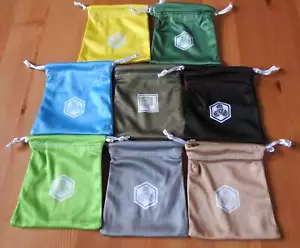 Castles of Burgundy – 7 Tile Bags + 1 Goods Bag | Accessory | New - Picture 1 of 5