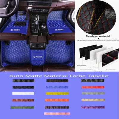 Für Mazda-CX-3, CX-30, CX-5, CX-5 Van-3D- Luxus Auto Fußmatten - Bild 1 von 4