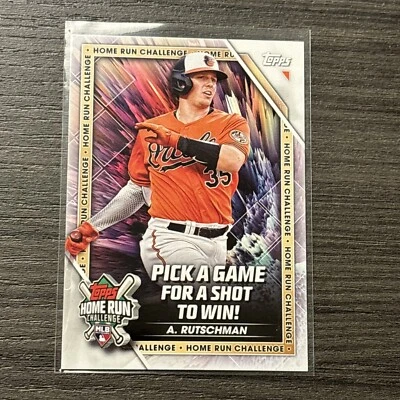 Adley Rutschman – 2023 Topps / 2024 Home Run Derby (Unscratched) #HRC-3 Expired - Image 1 of 2