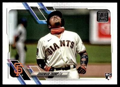 2021 Topps Chadwick Tromp Rookie San Francisco Giants #221 - Image 1 of 2