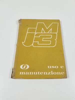 Manuale uso e manutenzione Innocenti Morris IM3 JM3 nuovo originale ed 1963 circ - Immagine 1 di 4