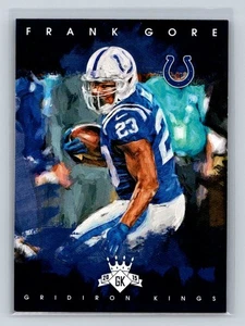 Panini Gridiron Kings #14 2015 Frank Gore Indianapolis Colts - Imagen 1 de 2